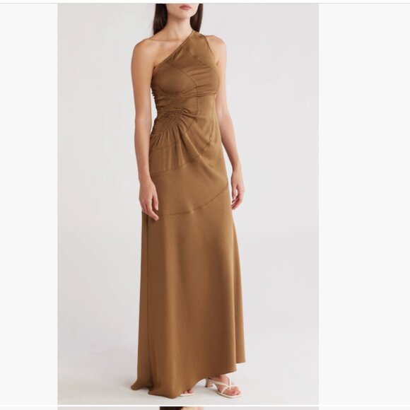 A.L.C Paige One Shoulder Maxi Dress - Picture 2 of 9